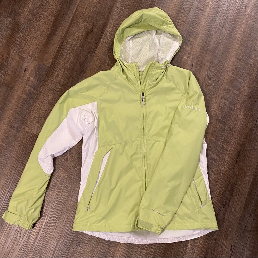 Columbia Lime Green Lightweight Jacket